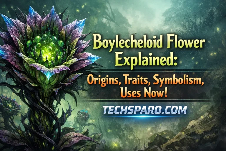 Boylecheloid Flower